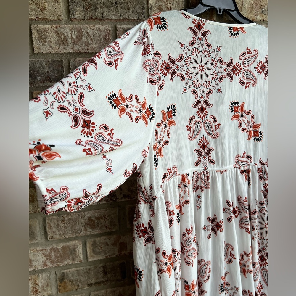 🍒💣 Torrid boho plus size tunic gauze style dress - Picture 10 of 12
